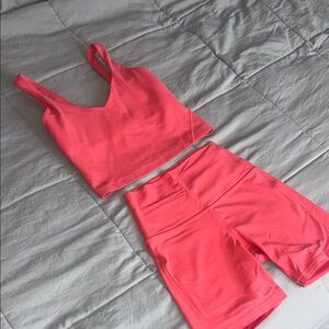 LULULEMON Sports Bra and Shorts Set